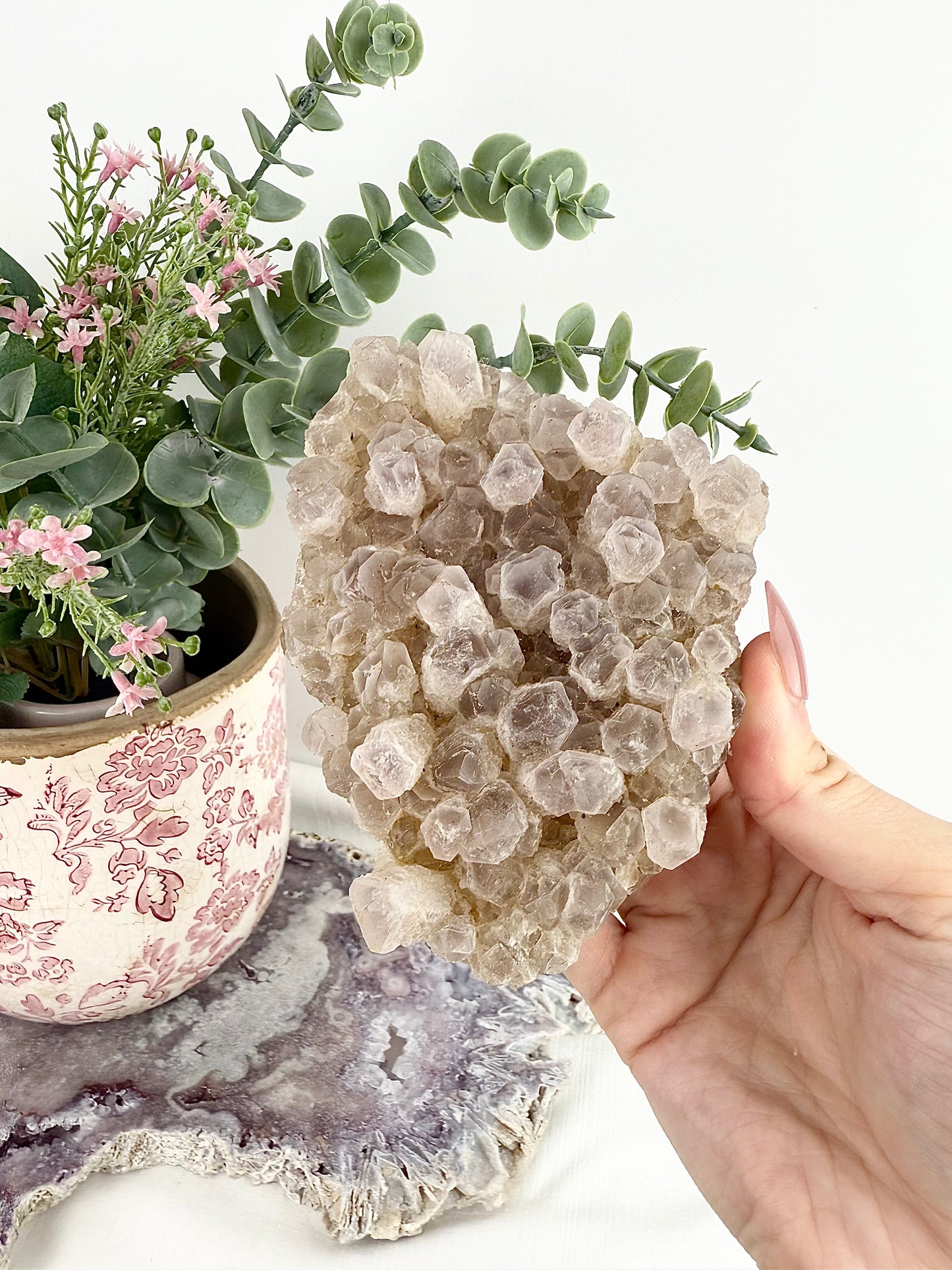 Phantom Amethyst Large Cluster