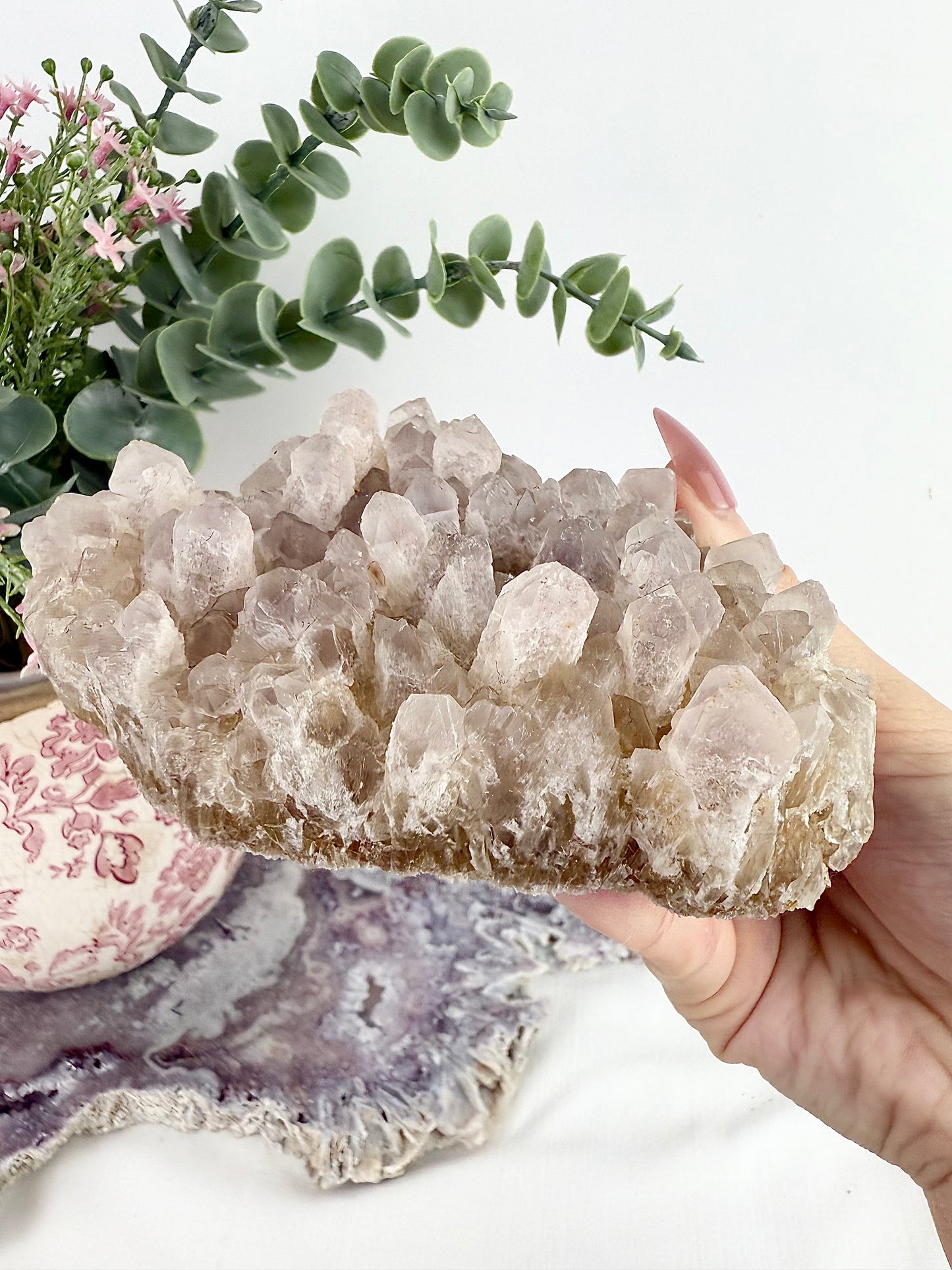 Phantom Amethyst Large Cluster