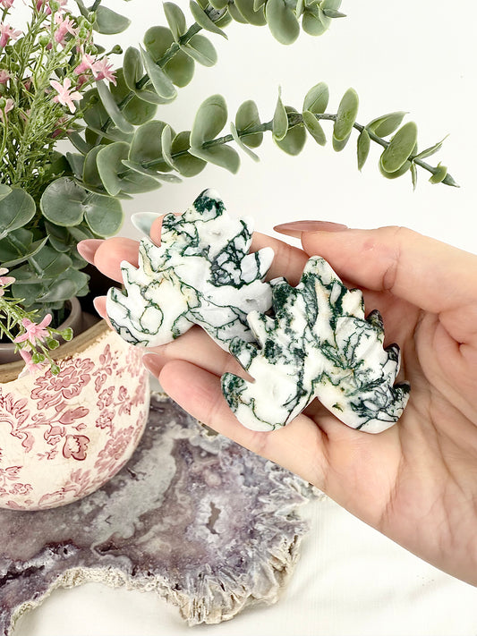 Moss Agate Leaf