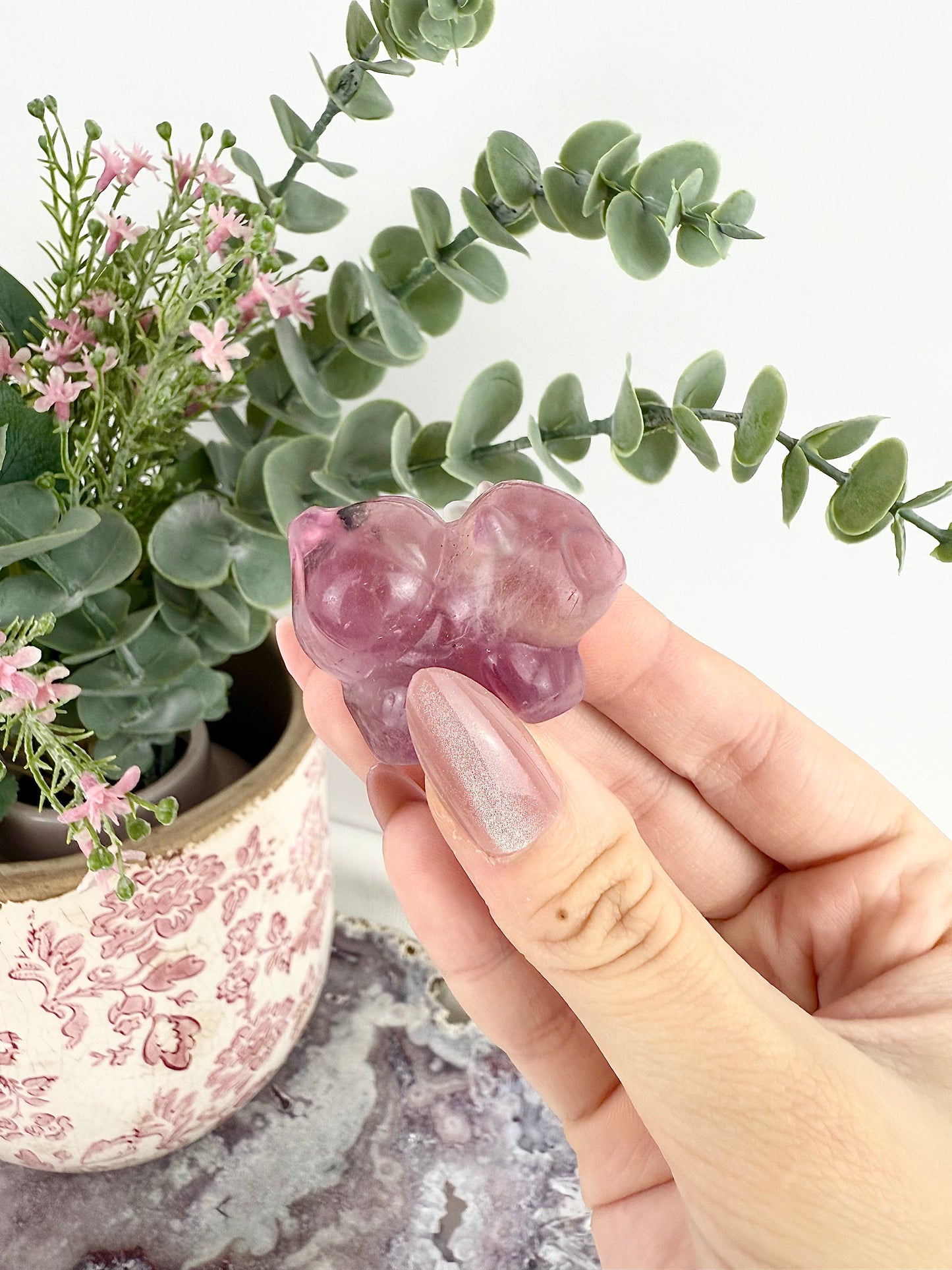 Purple Fluorite Bulbasaur