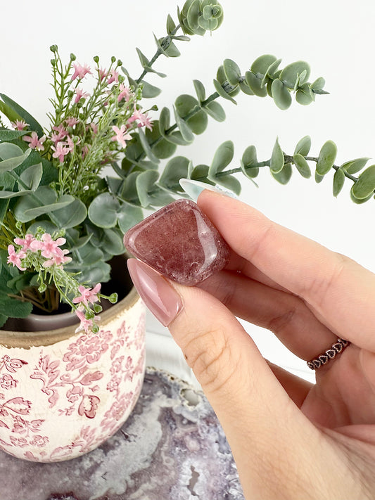 Strawberry Quartz Tumble
