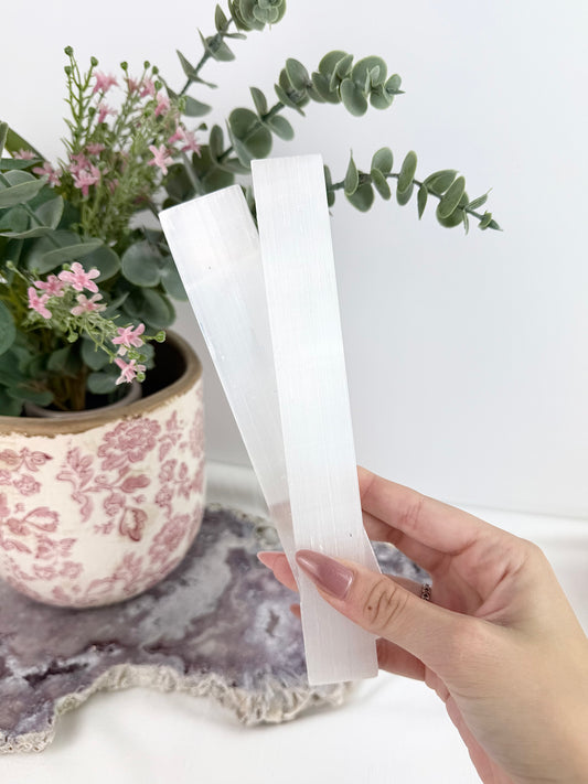 Selenite Charging Wands