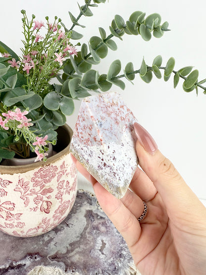 Pink Ocean Jasper Freeforms