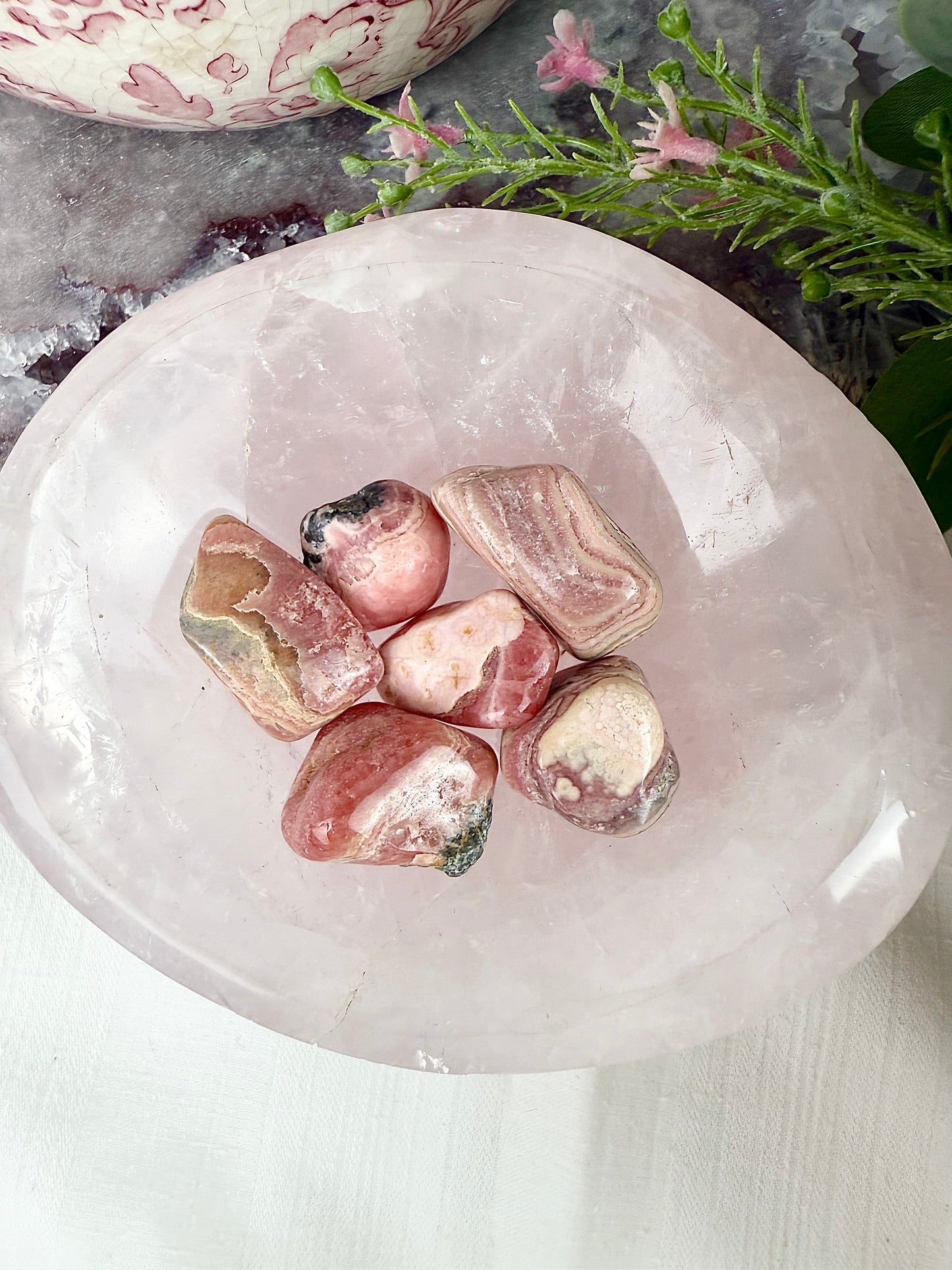 Rhodochrosite Tumbles