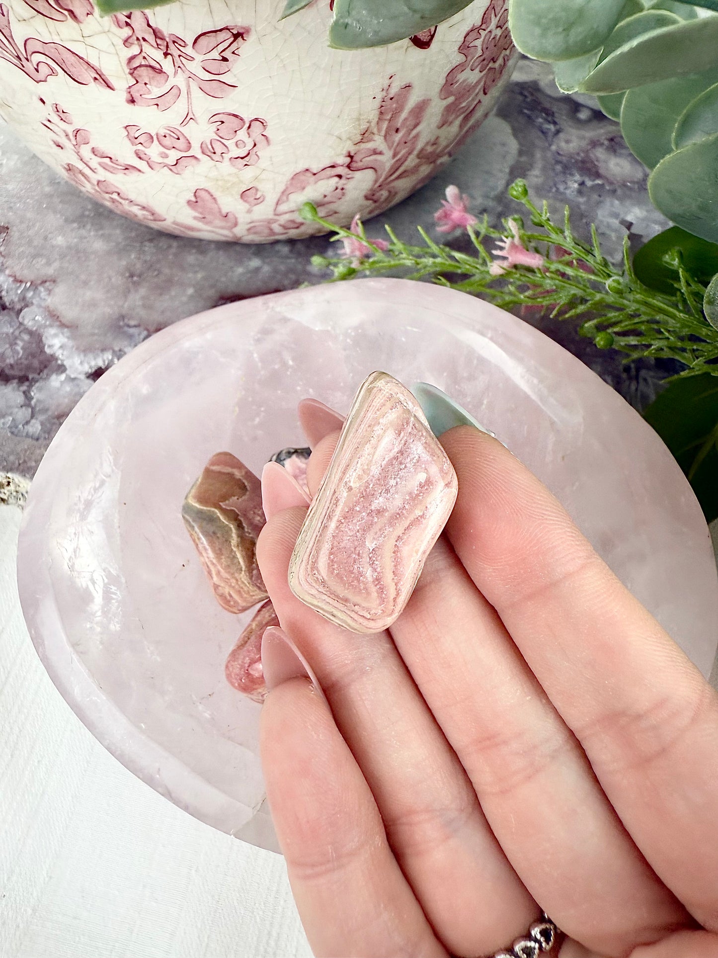 Rhodochrosite Tumbles