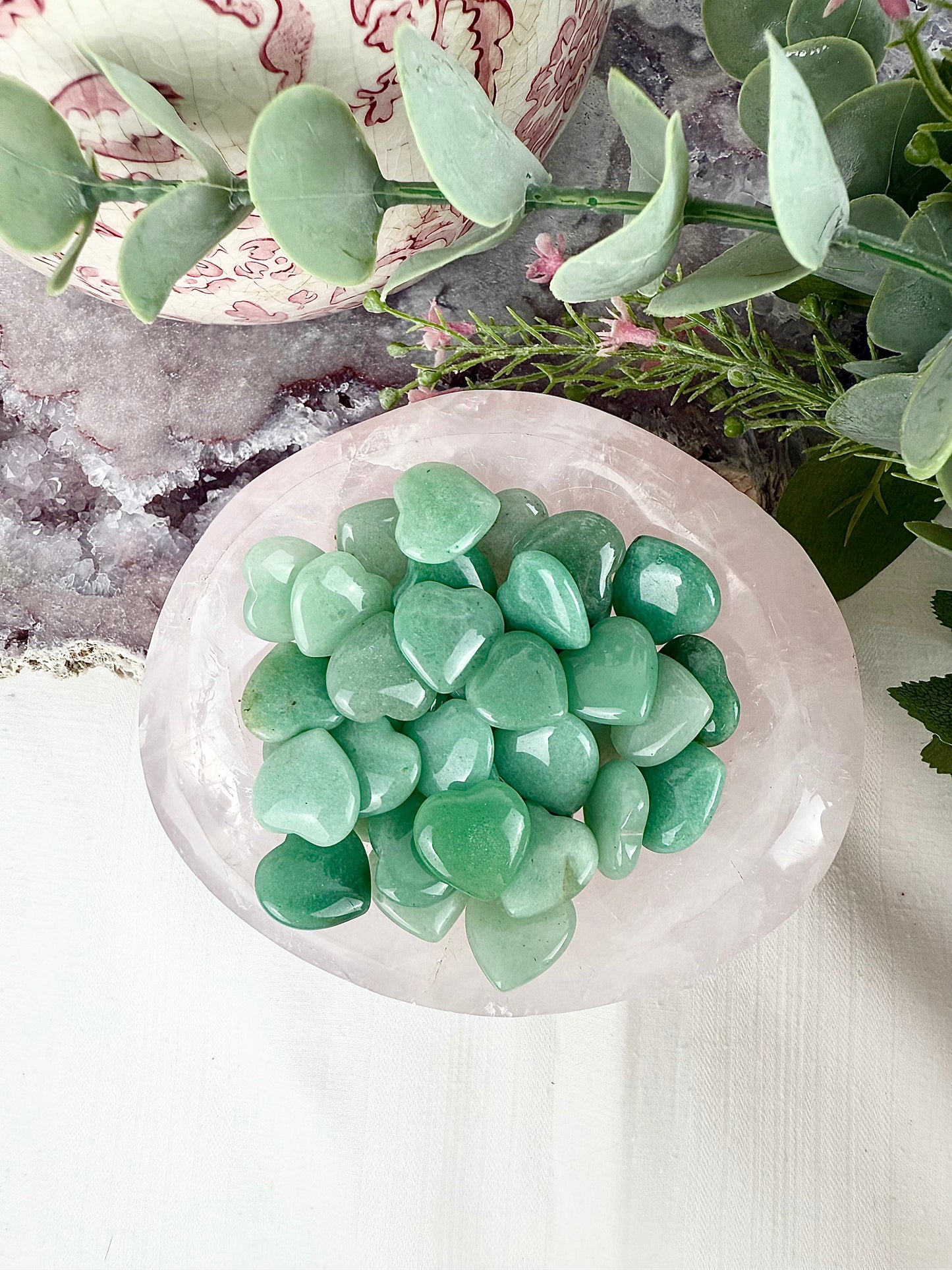 Green Aventurine Heart