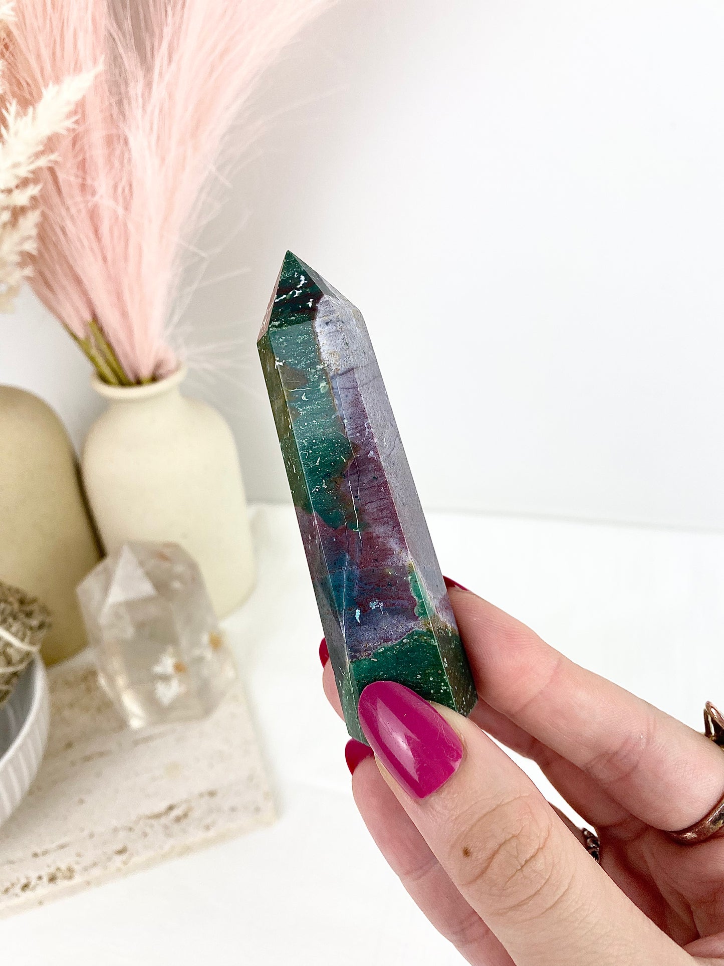 Purple Ocean Jasper Towers