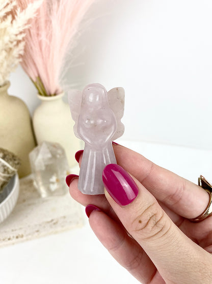 Rose Quartz Angel