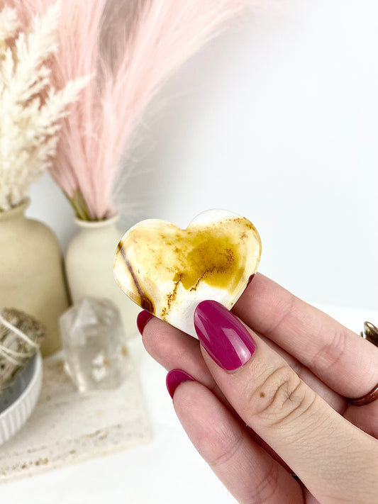 Mookaite Hearts