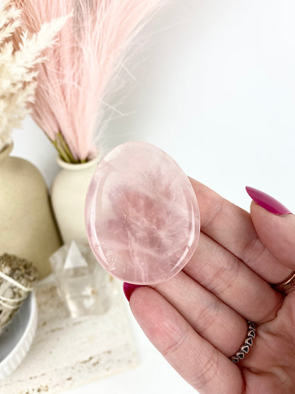 Rose Quartz Worry Stones