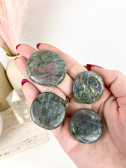Labradorite Flat Stones
