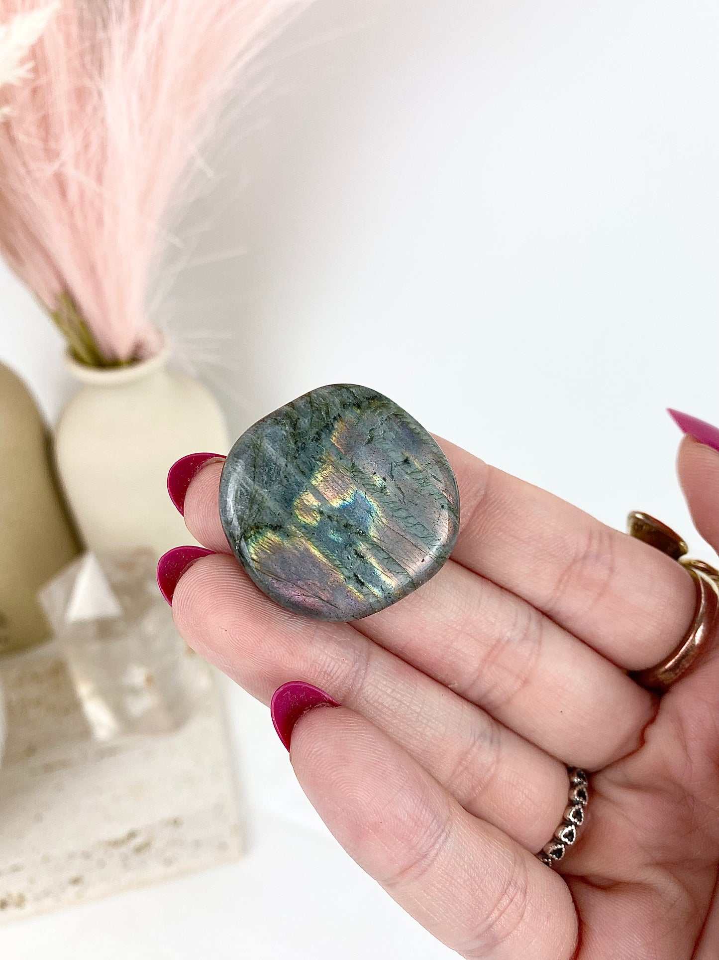 Labradorite Flat Stones