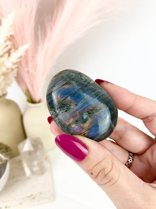 Labradorite Palm Stones