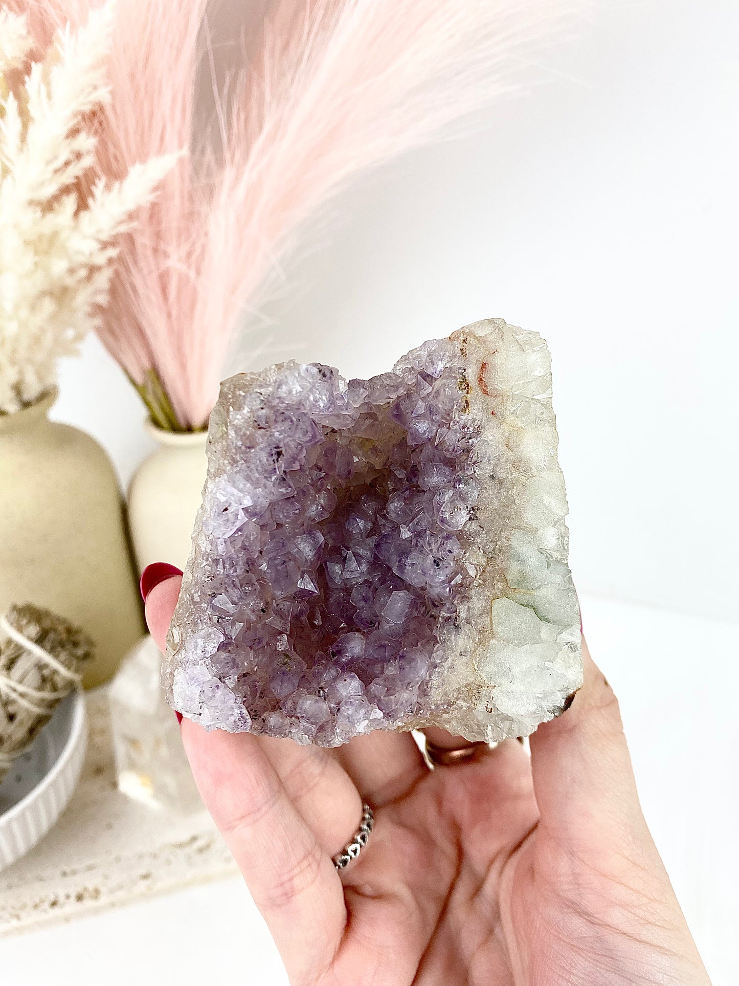 Amethyst Cut Base Cluster