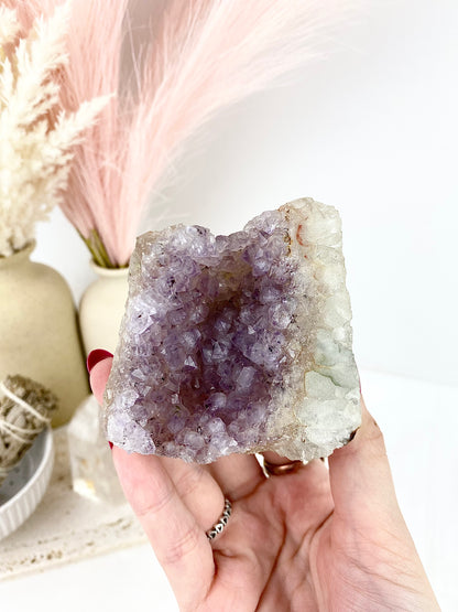 Amethyst Cut Base Cluster