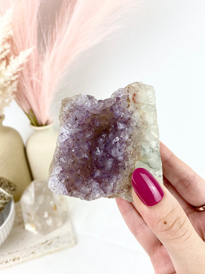 Amethyst Cut Base Cluster