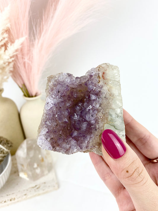 Amethyst Cut Base Cluster