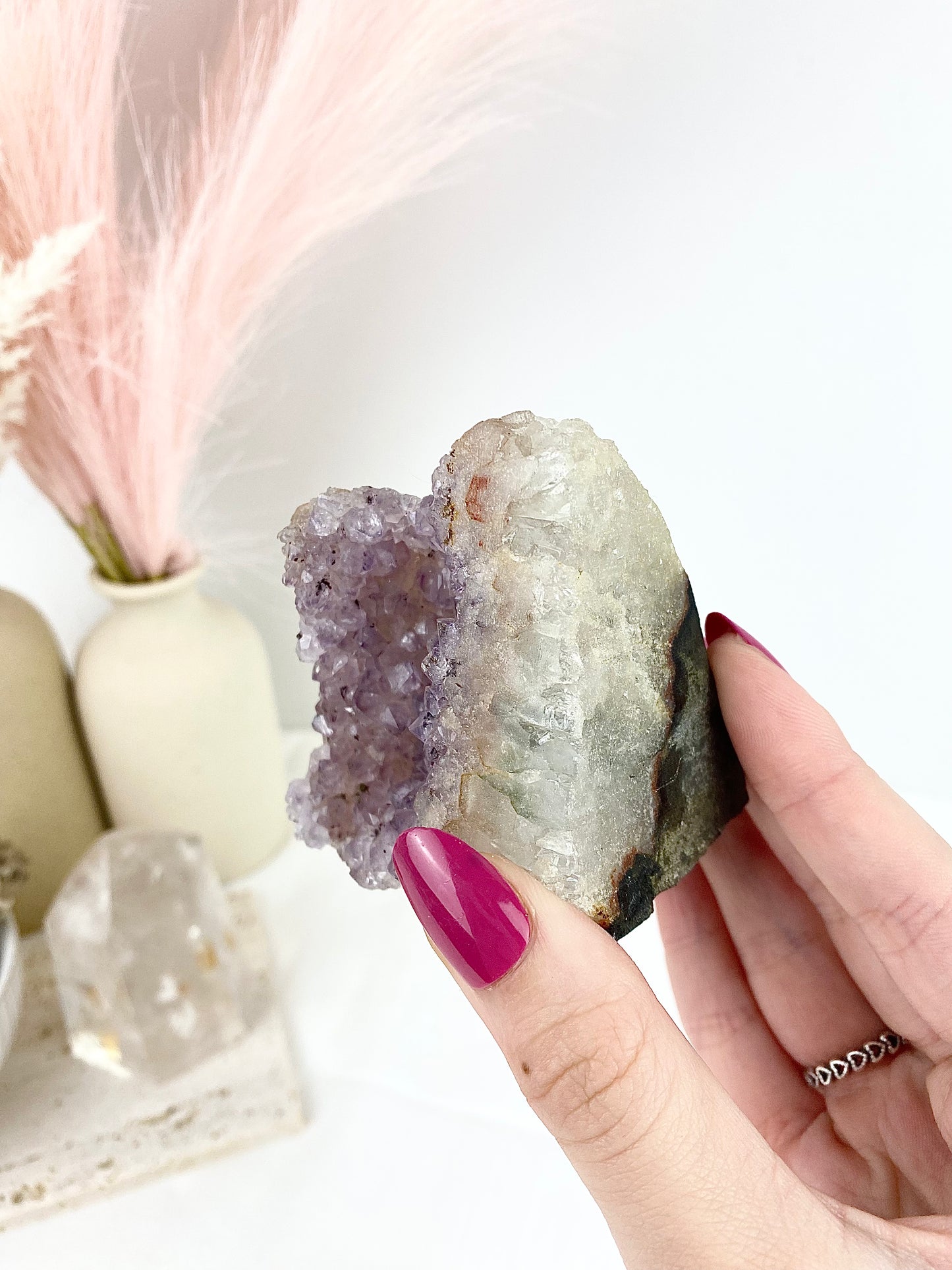 Amethyst Cut Base Cluster