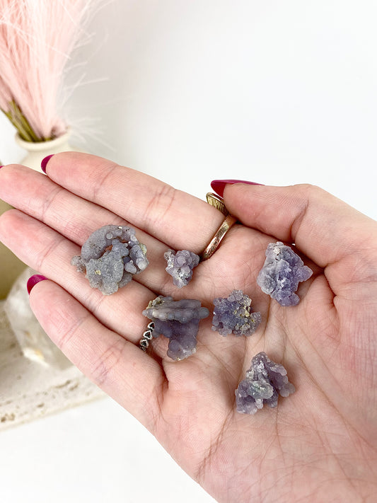 Bundle of Grape Agate Pieces