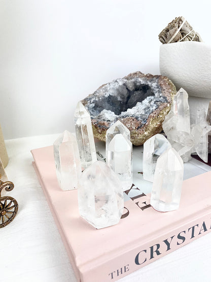 Clear Quartz Mini Towers from Brazil 🇧🇷
