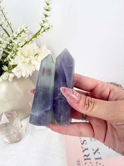 Lavender Fluorite Towers