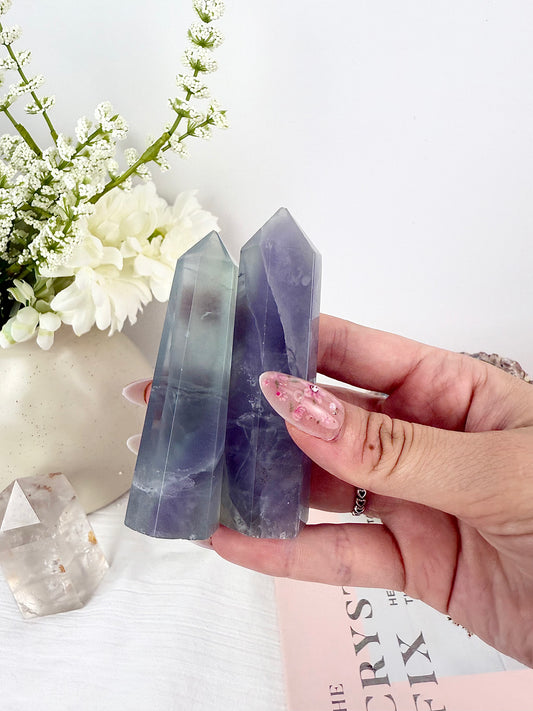 Lavender Fluorite Towers