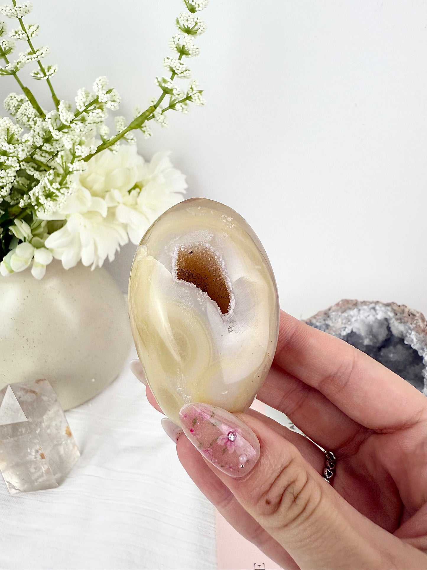 Druzy Agate Eggs