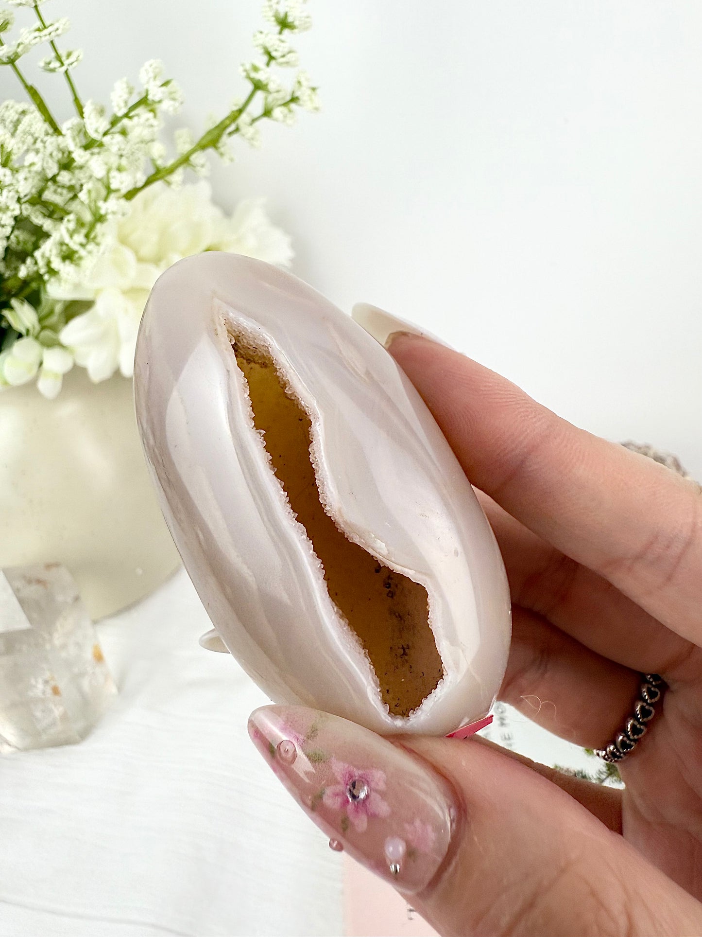 Druzy Agate Eggs
