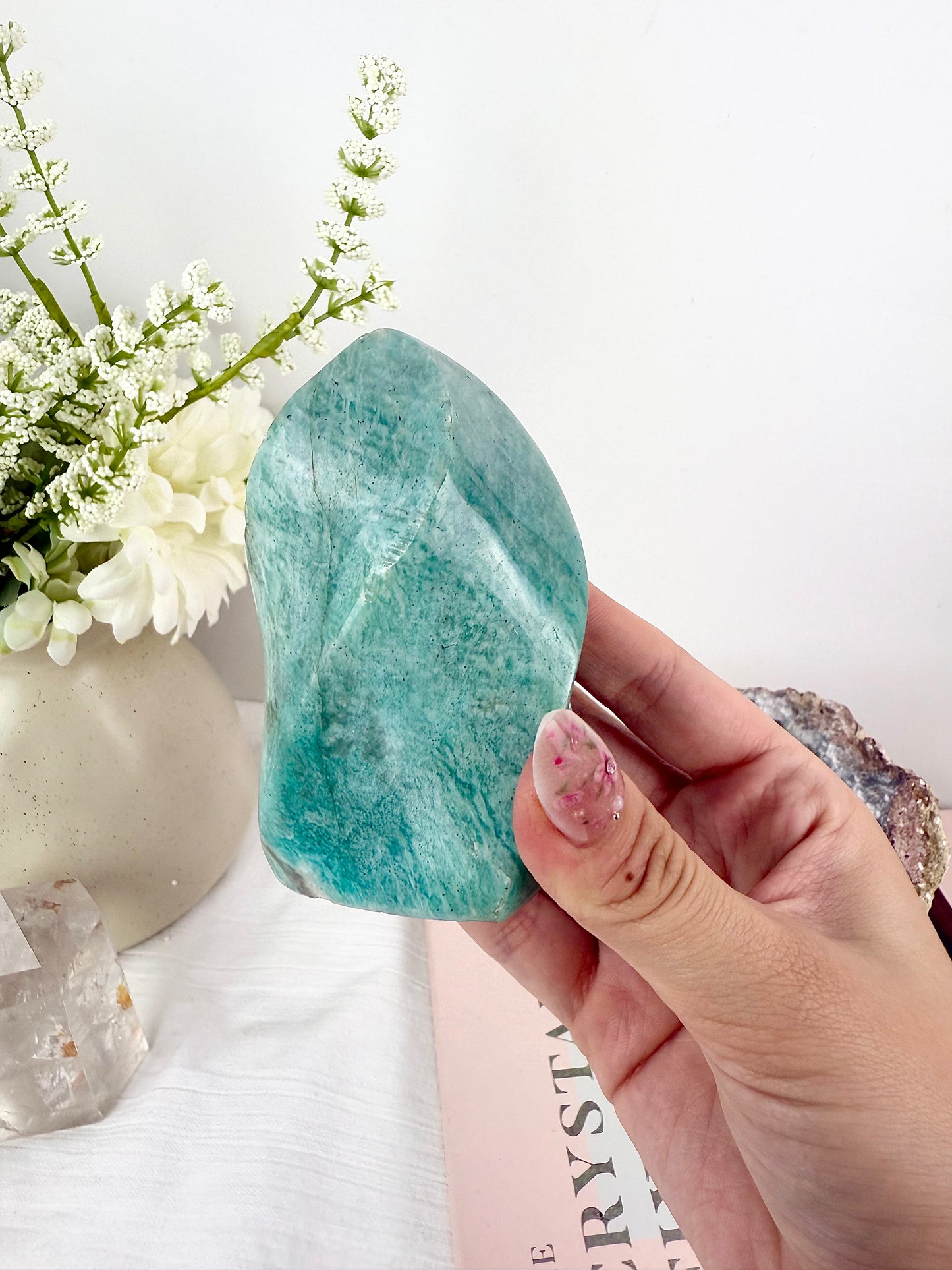 Flashy Amazonite Flame