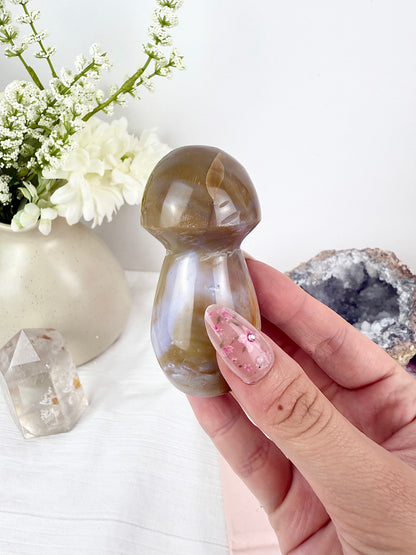 Polychrome Jasper Mushrooms