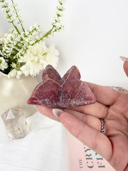 Rhodonite 3D Butterflies
