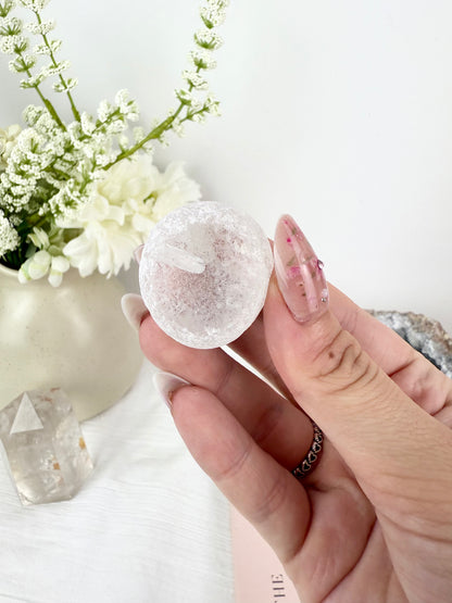 Clear Quartz Ema Egg