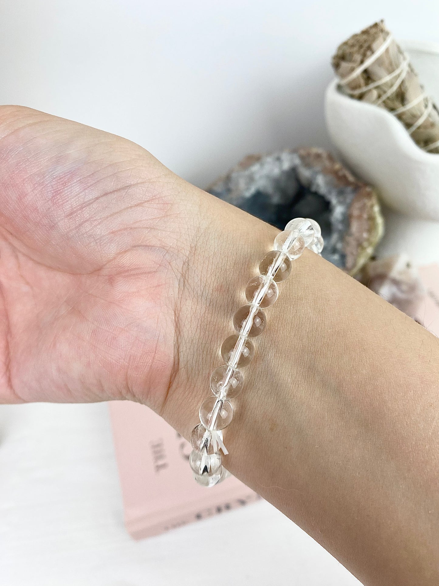 A-Grade Clear Quartz Bracelet✧ 8mm