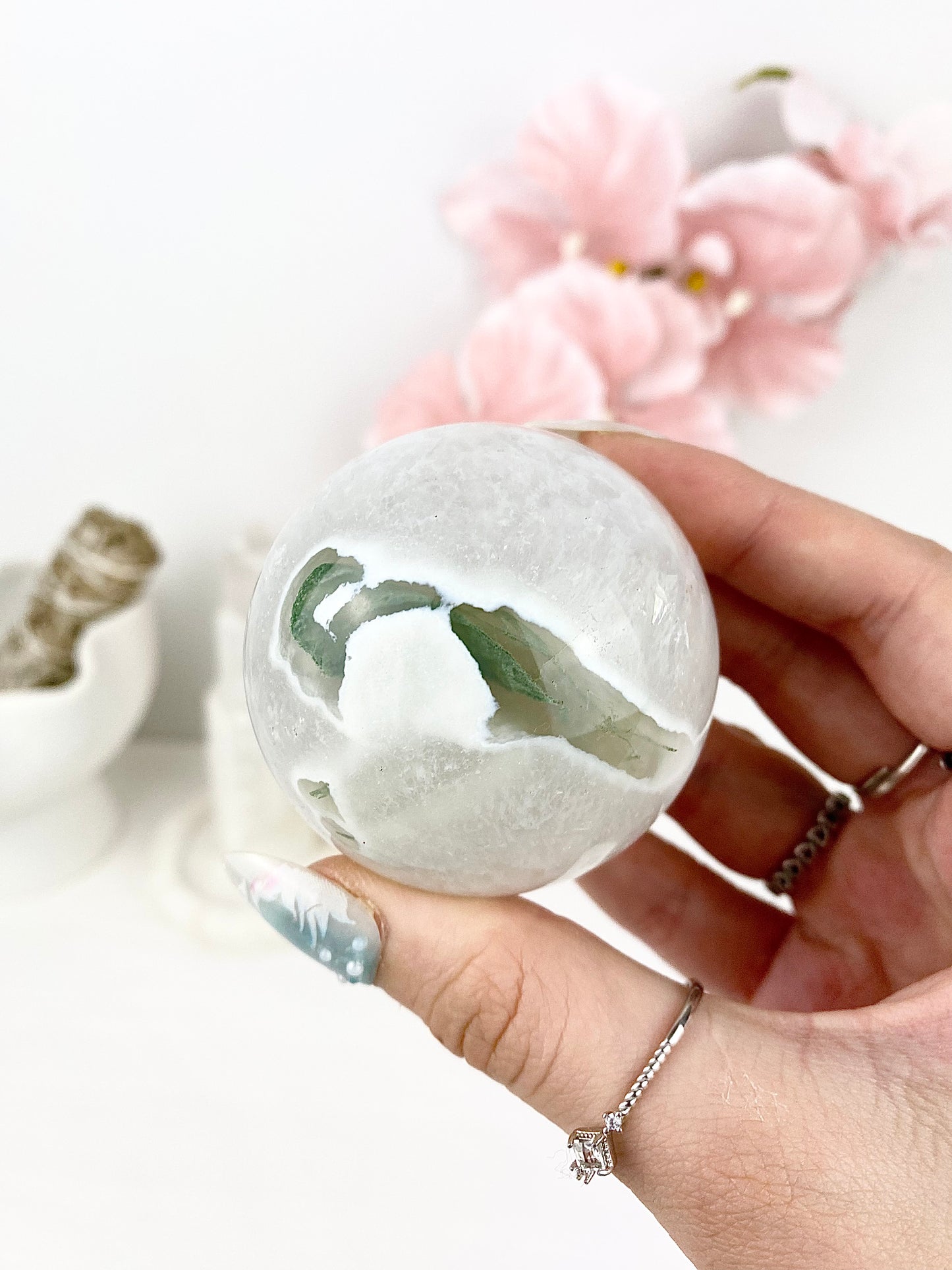 Moss Agate Sphere