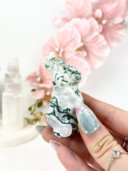 🐇 Moss Agate Bunny 🐇