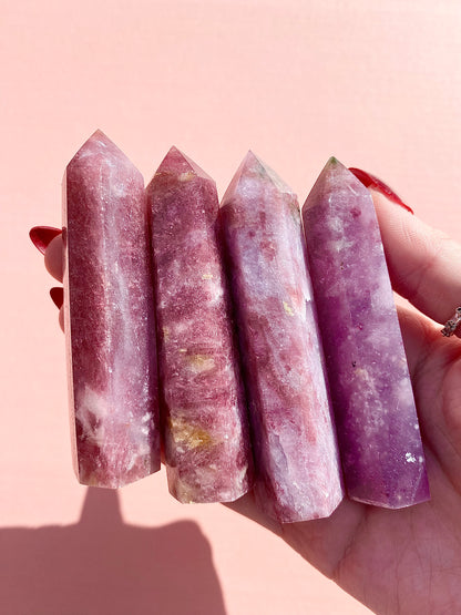 Watermelon Tourmaline Towers