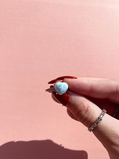 ✧ Larimar s925 Silver Rings ✧