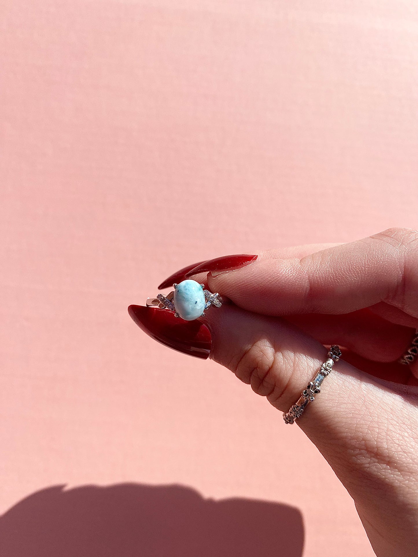 ✧ Larimar s925 Silver Rings ✧