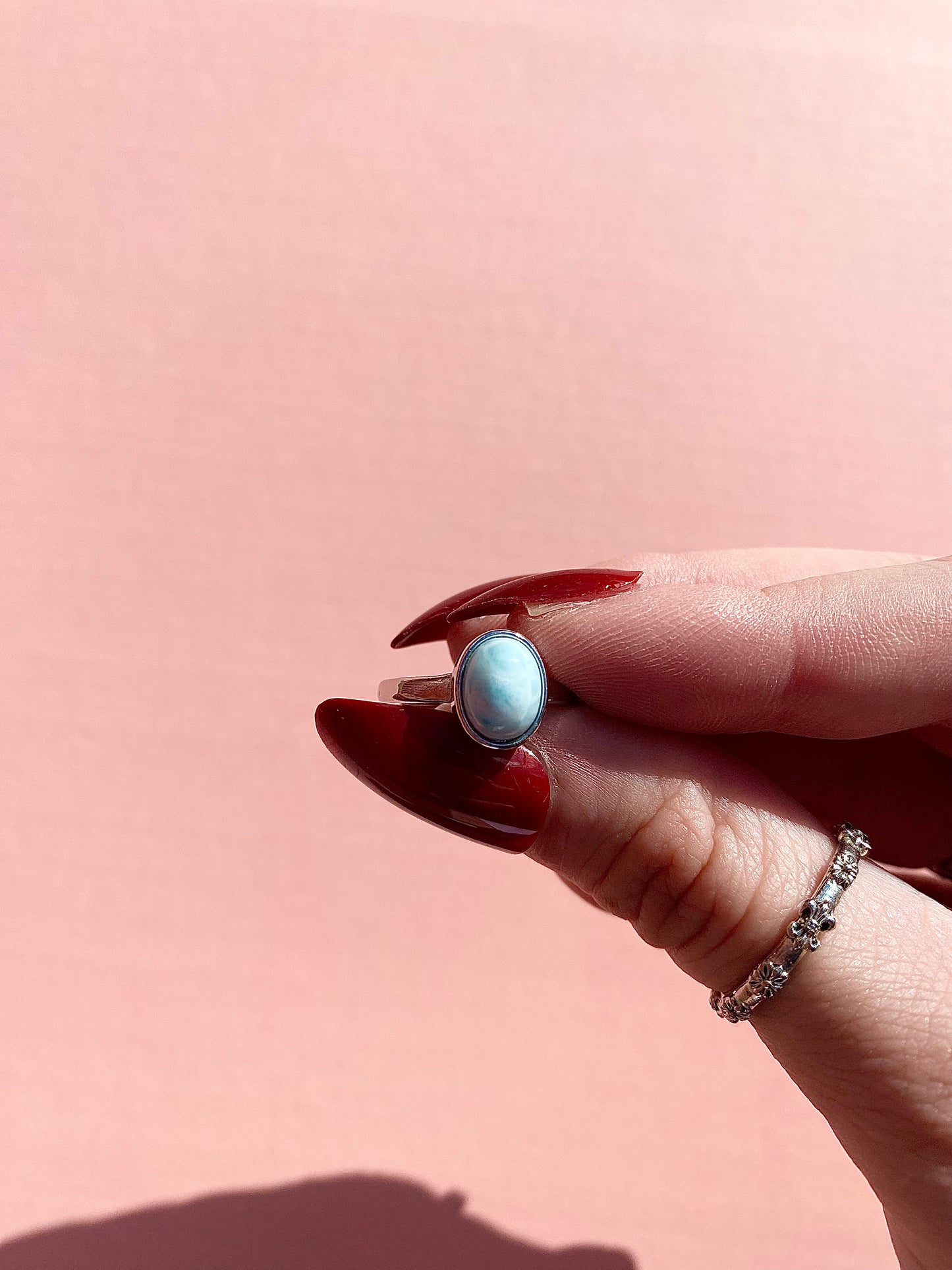 ✧ Larimar s925 Silver Rings ✧