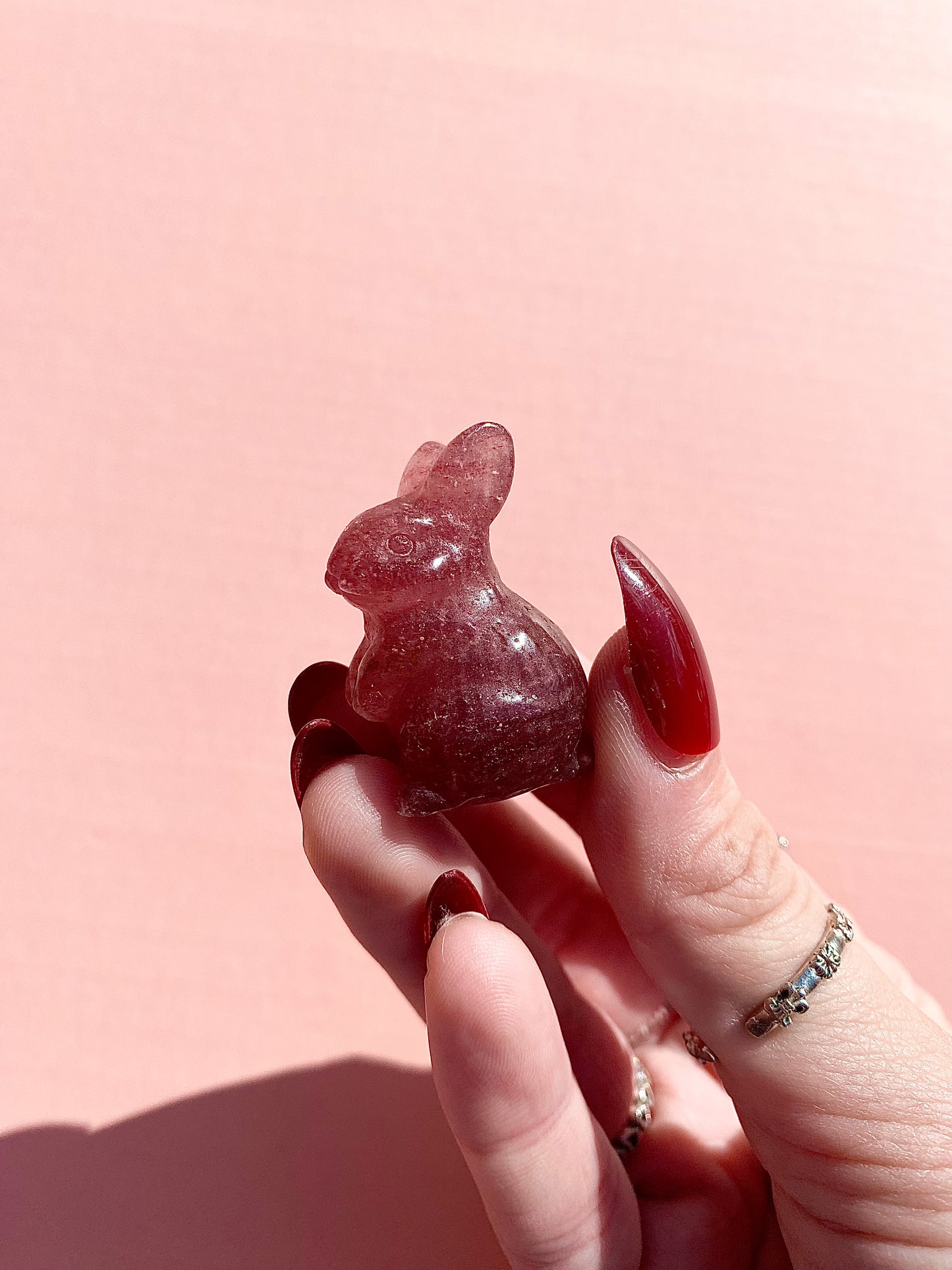 ✿ Strawberry Quartz Bunny ✿