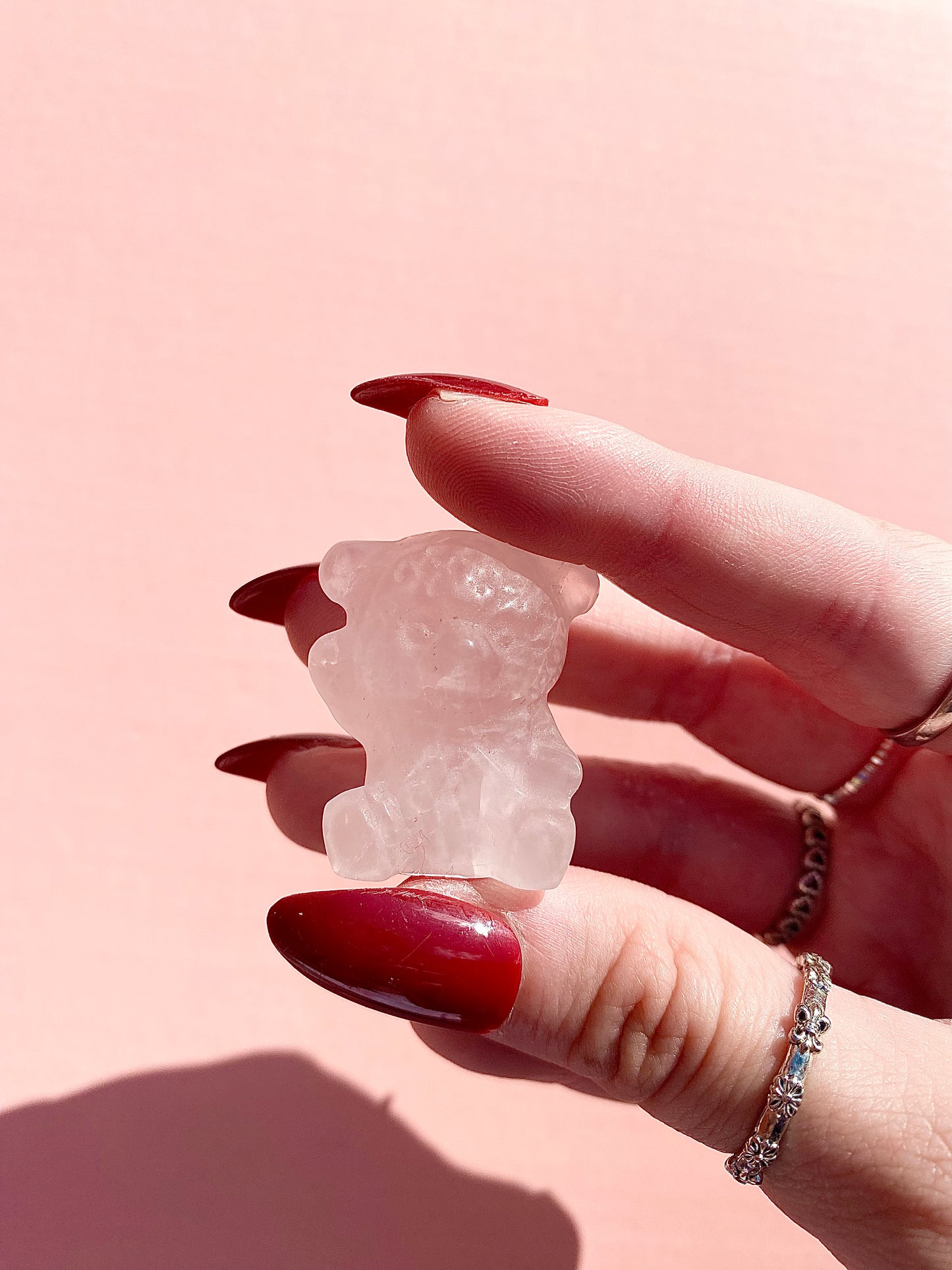 ♡ Rose Quartz Teddy Bear ♡