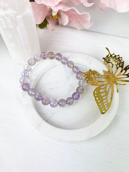 Ametrine Beaded Bracelet