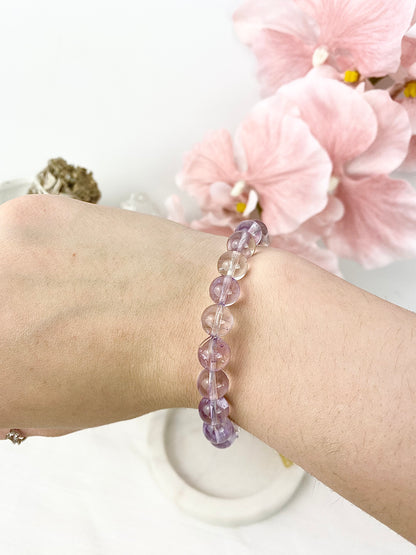 Ametrine Beaded Bracelet