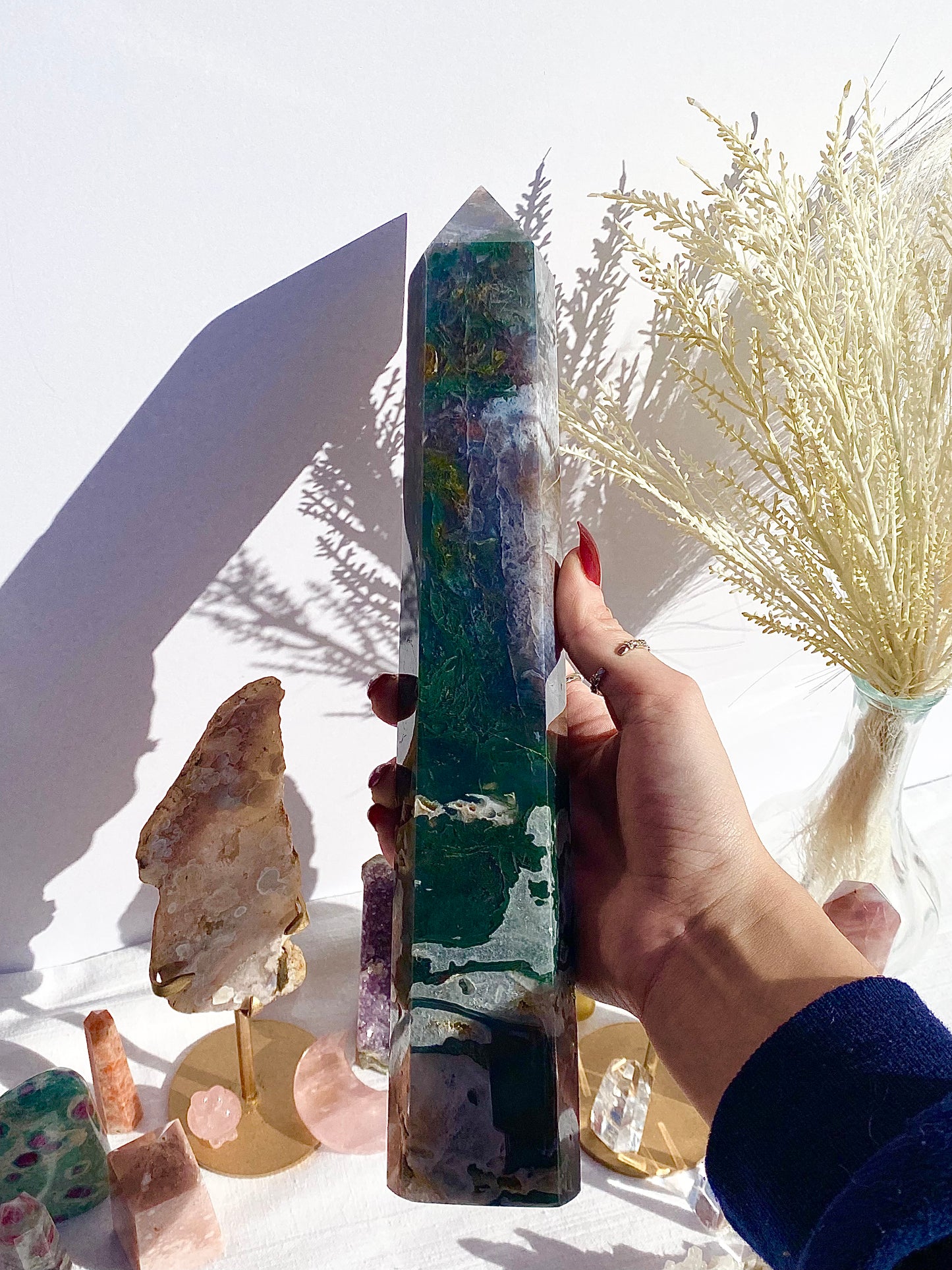 Moss Agate XL Tower — 2.