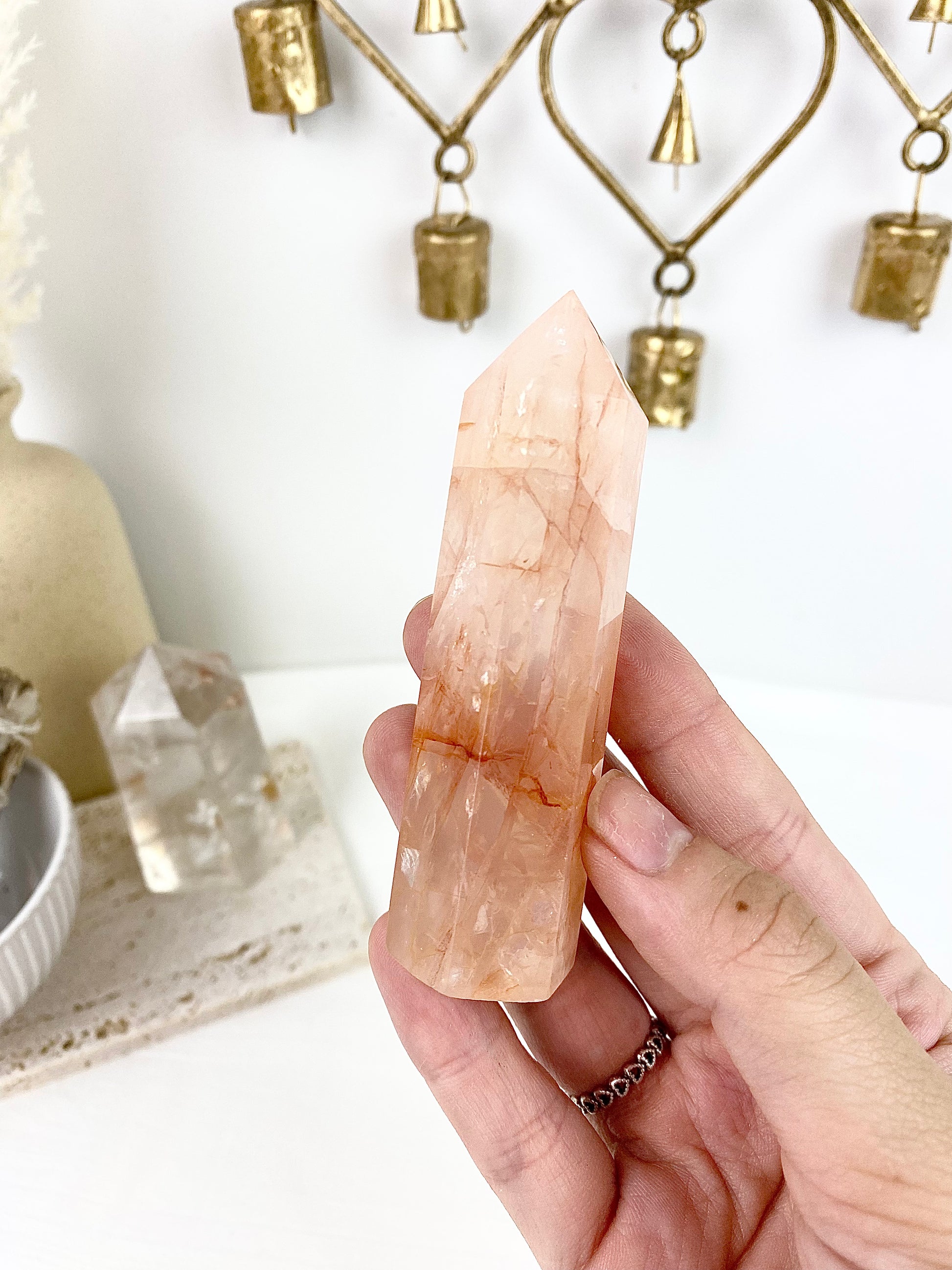 Fire Quartz Towers – Whirl Crystals