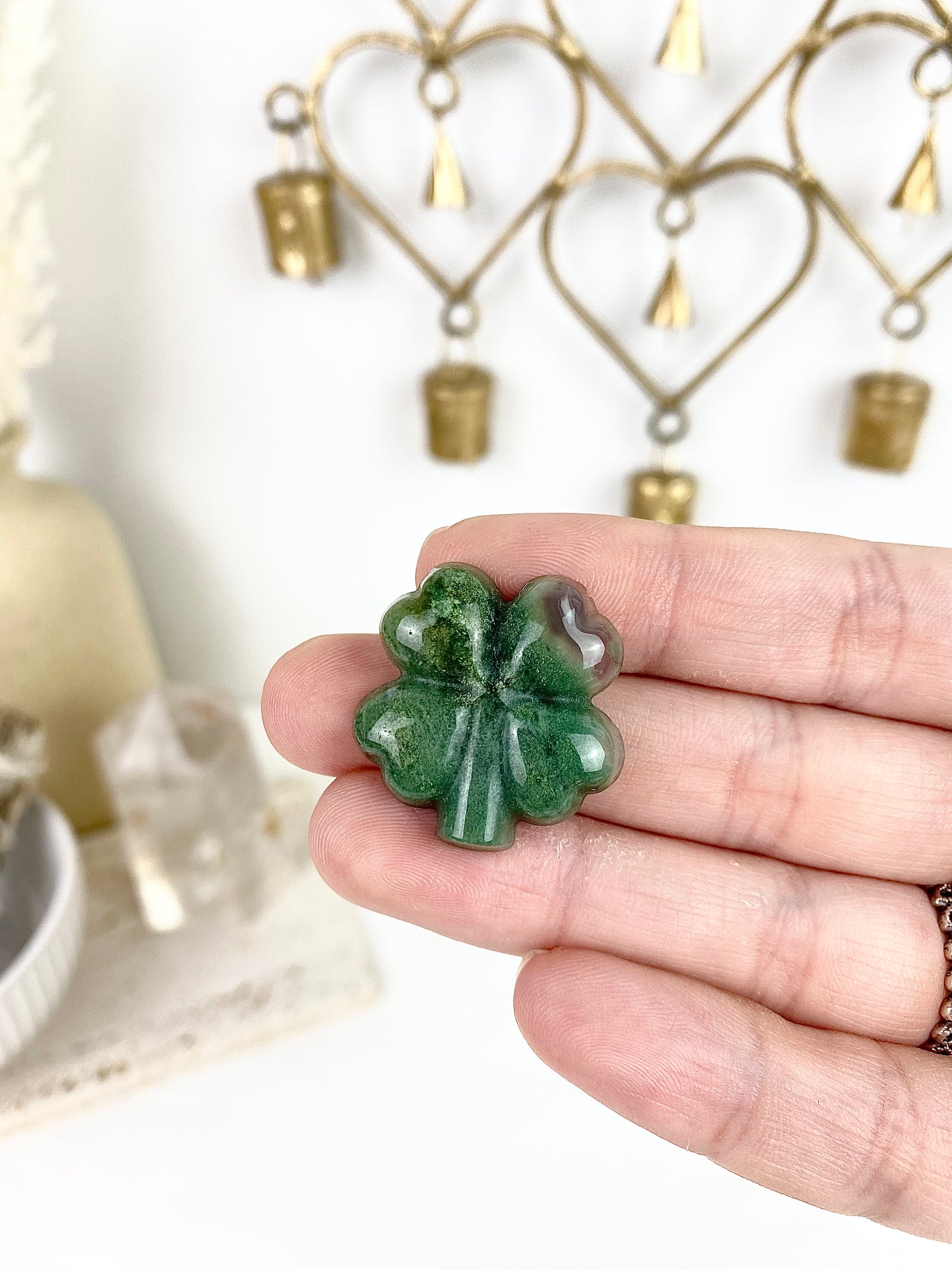 Moss Agate Clover