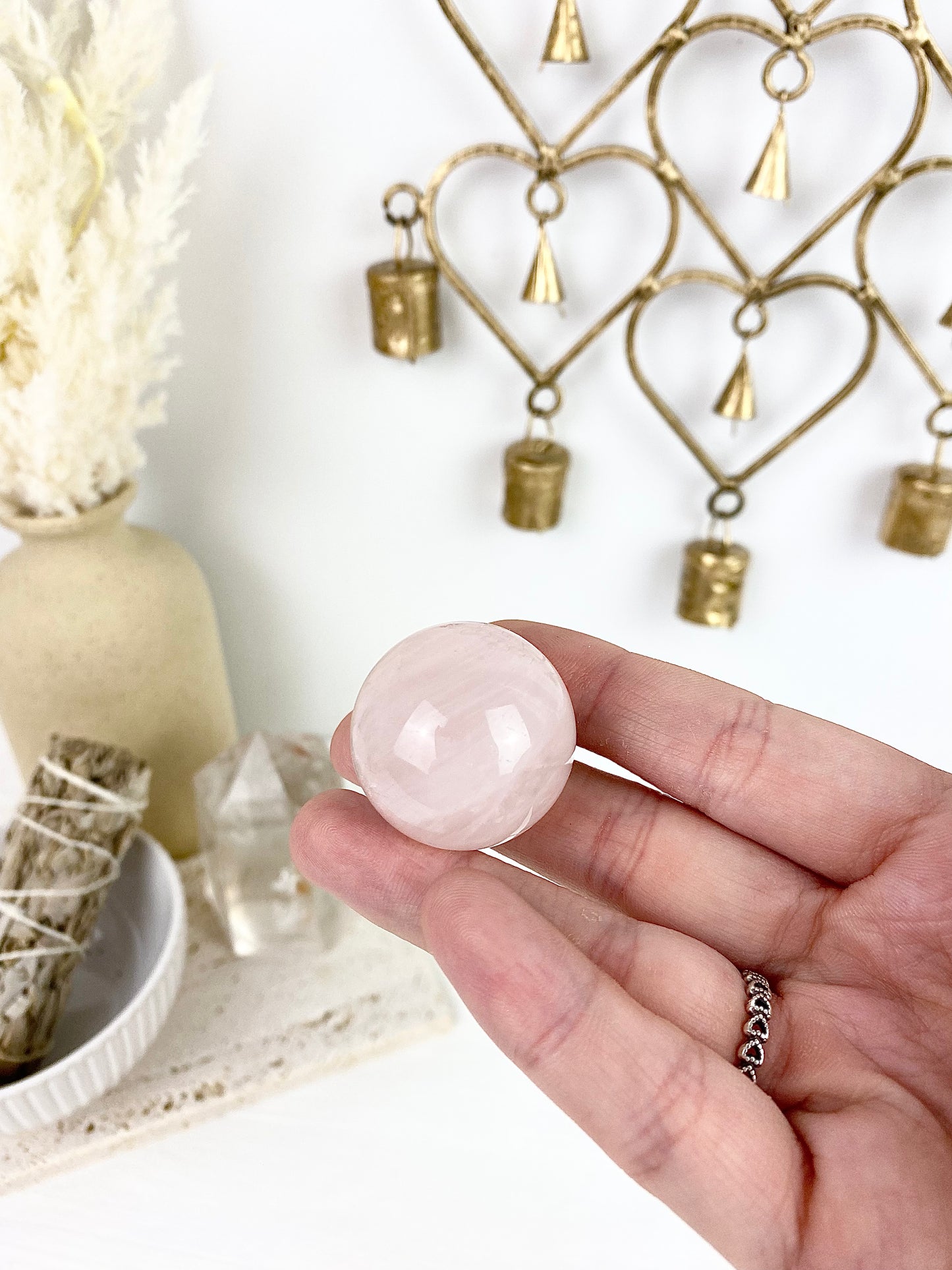 Rose Quartz Sphere