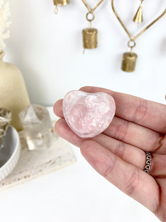 Pink Opal Hello kitty Heart