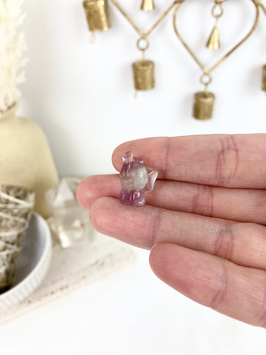 Mini Fluorite Elephant