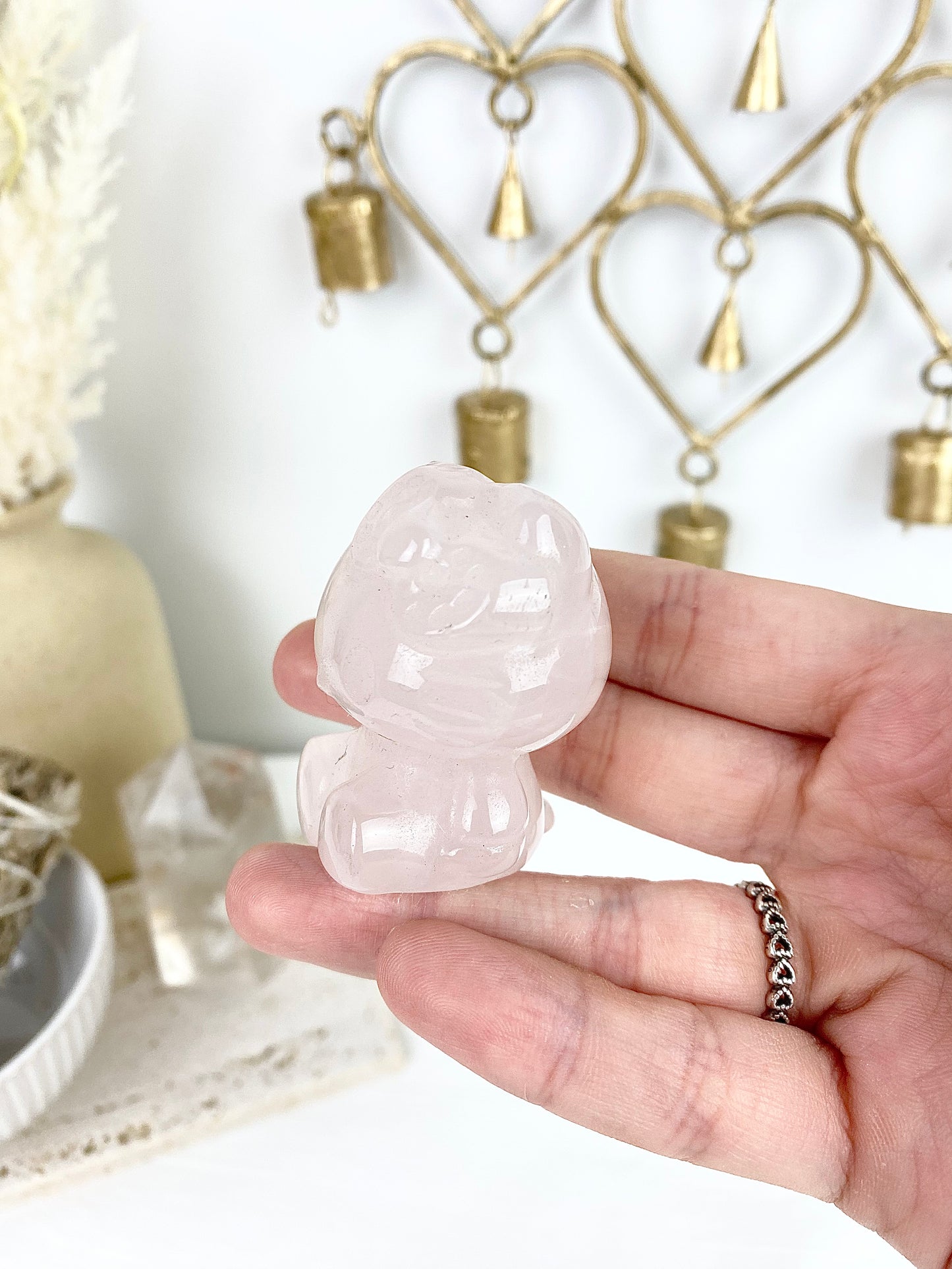 Rose Quartz Hello Kitty